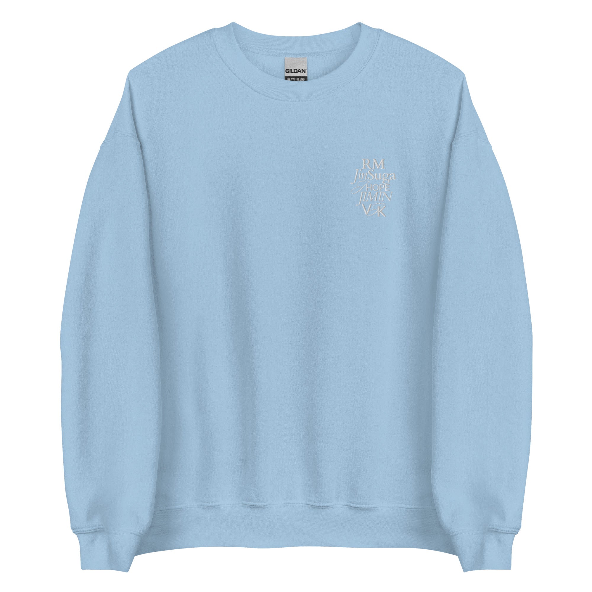 BTS Monogram Embroidered Sweatshirt
