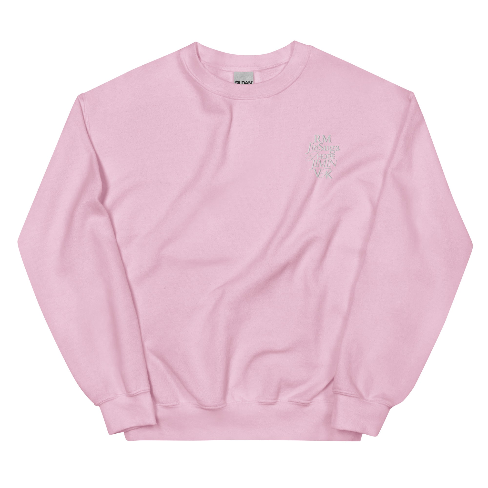 BTS Monogram Embroidered Sweatshirt