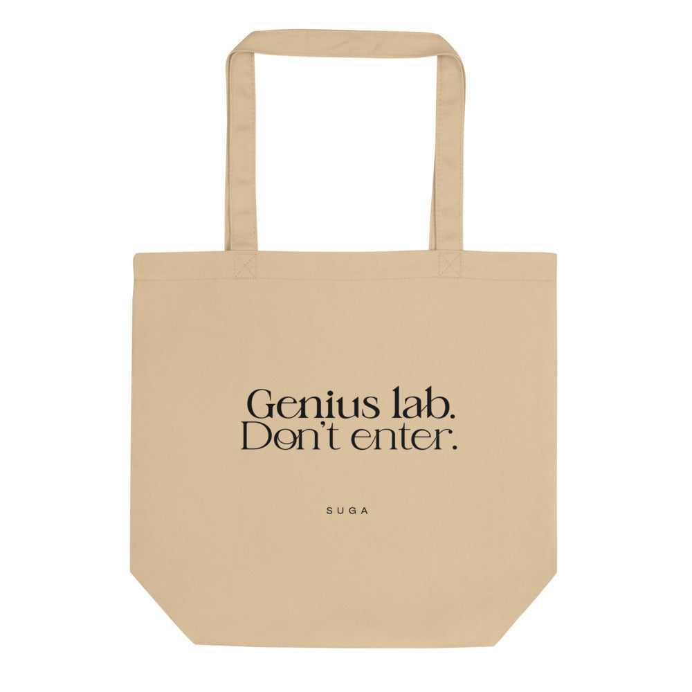 Genius Lab. Don't Enter Eco Tote Bag
