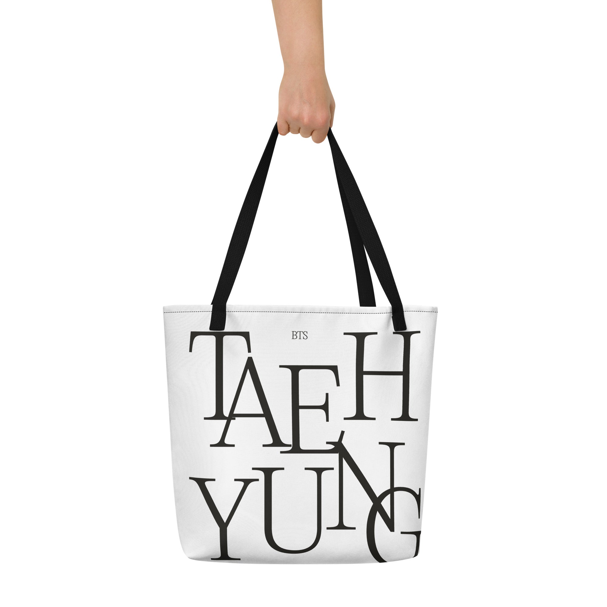 Kim Taehyung V BTS 김태형 - 뷔 - 방탄소년단 Drawstring Bag for Sale by openheartzoo
