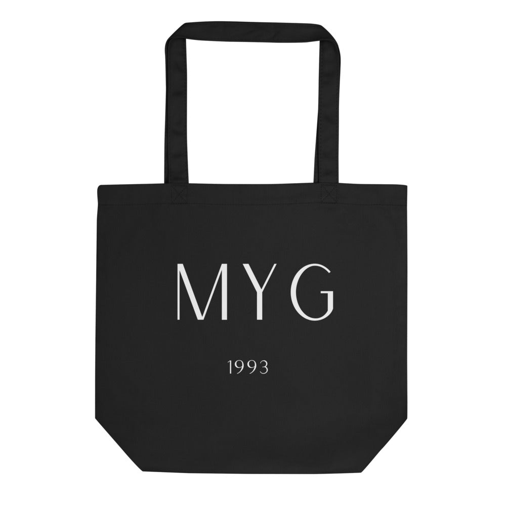 MIN YOONGI INITIALS TOTE BAG