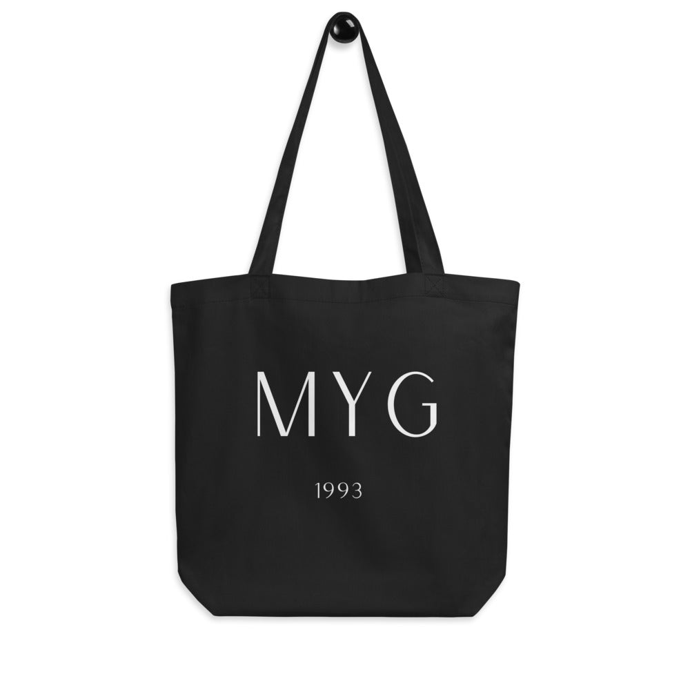 MIN YOONGI INITIALS TOTE BAG