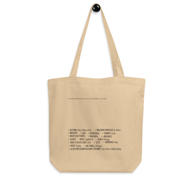 YOU NEVER WALK ALONE ALBUM Eco Tote Bag