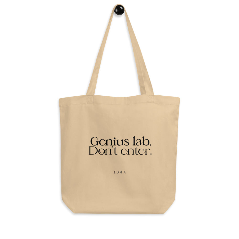 Genius Lab. Don't Enter Eco Tote Bag