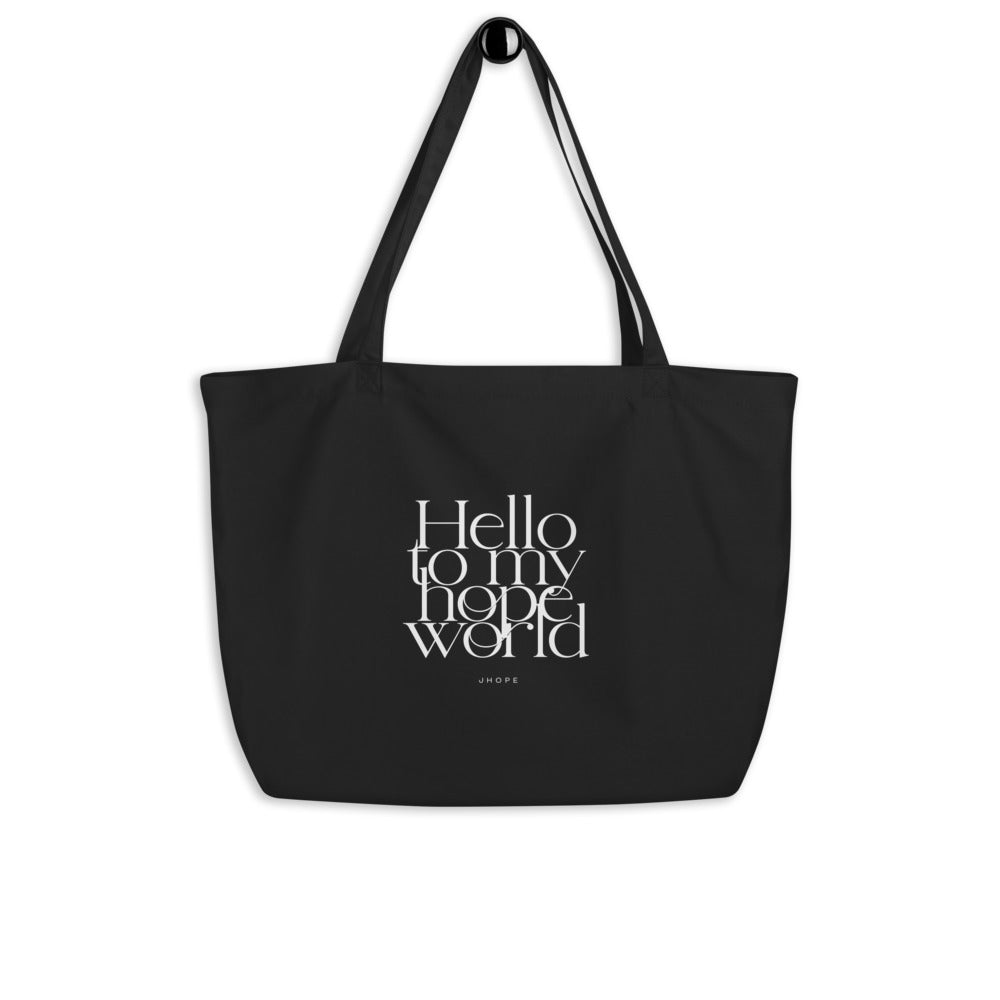 Hello to my Hope World Jhope  tote bag