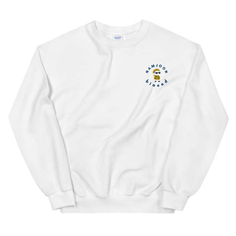 EMBROIDERED NAMJOON BIASED SWEATSHIRT