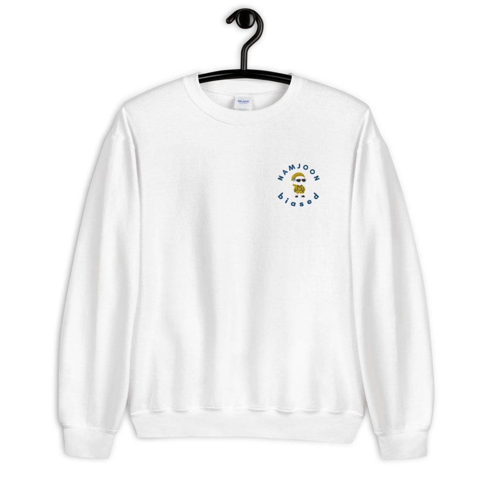 EMBROIDERED NAMJOON BIASED SWEATSHIRT