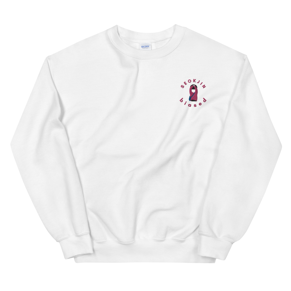 EMBROIDERED SEOKJIN BIASED SWEATSHIRT