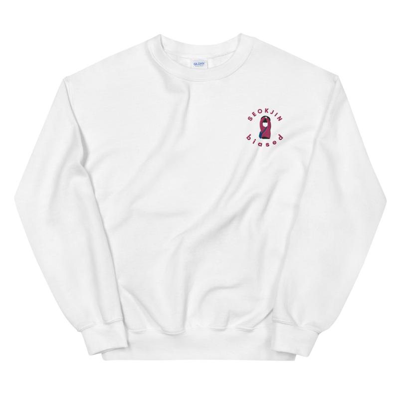 EMBROIDERED SEOKJIN BIASED SWEATSHIRT