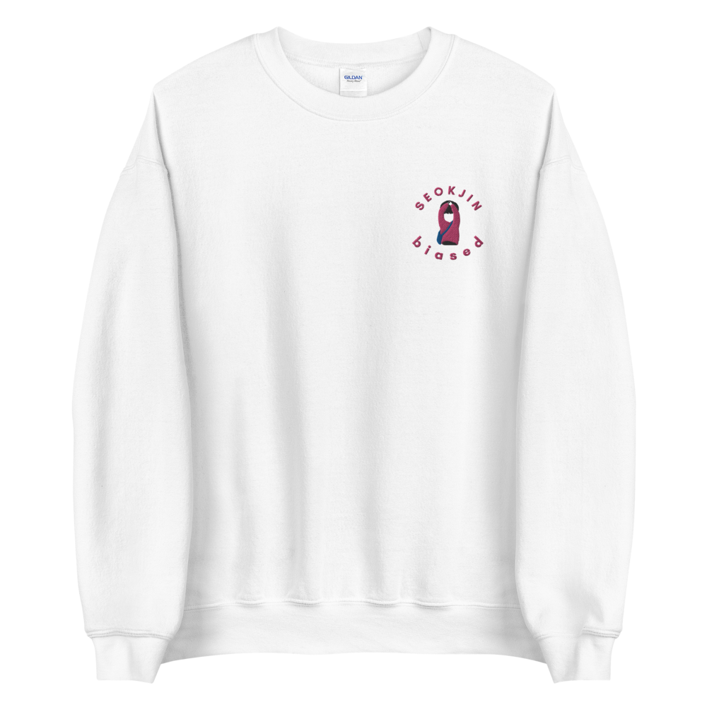 EMBROIDERED SEOKJIN BIASED SWEATSHIRT