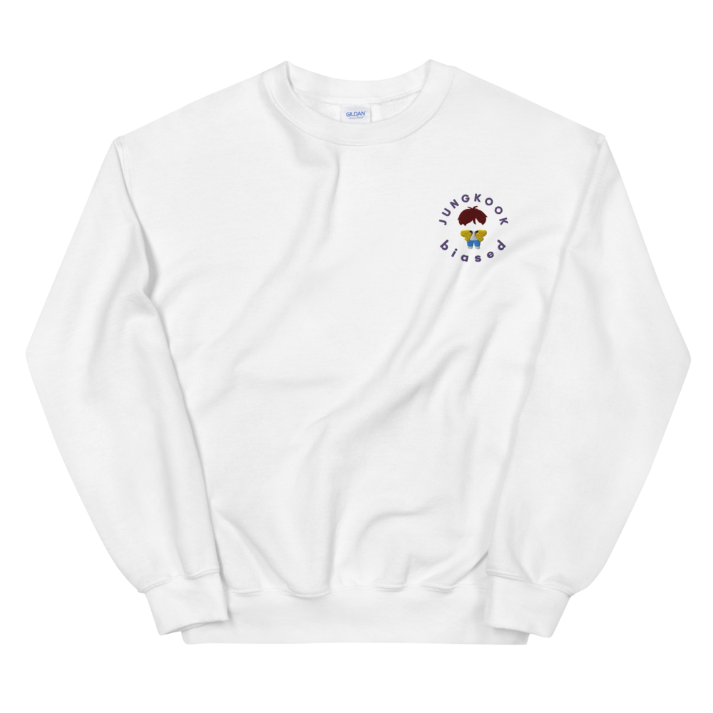 EMBROIDERED JUNGKOOK BIASED SWEATSHIRT