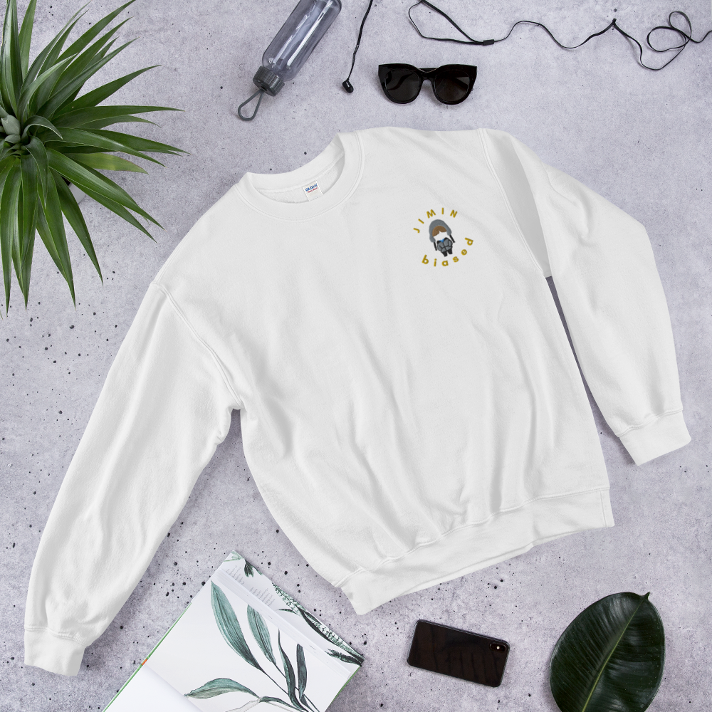 EMBROIDERED JIMIN BIASED SWEATSHIRT